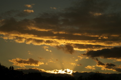 今日の空