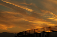 今日の夕景