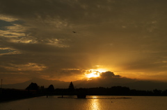 ある日の夕景