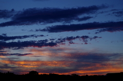 今日の空