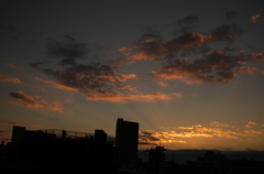 今日の空