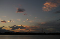 今日の夕景