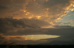 今日の空