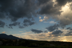 山梨の空