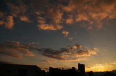 今日の空
