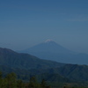 高原の富士