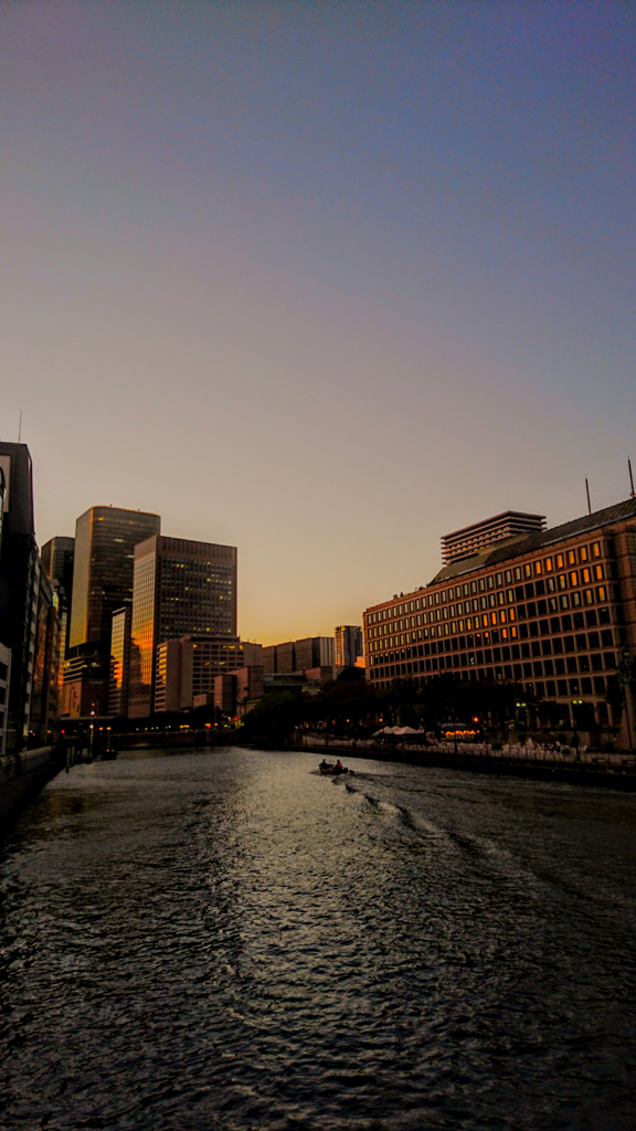 夕暮れ時