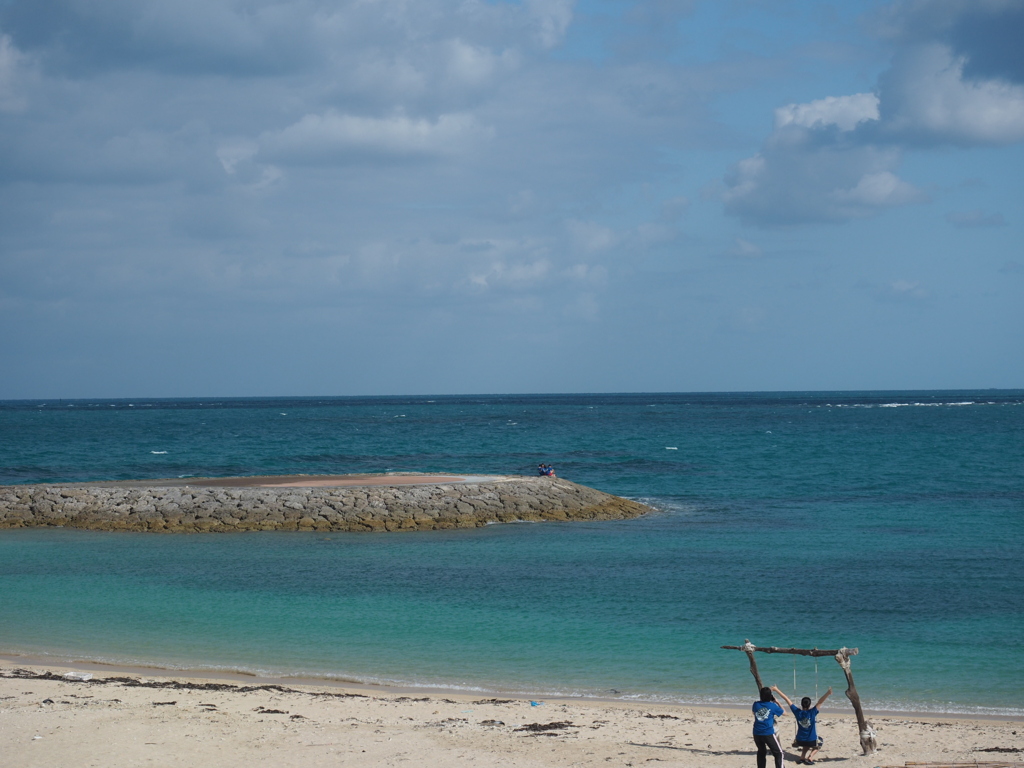 沖縄の海辺