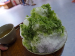 暑い日はかき氷が美味しい！