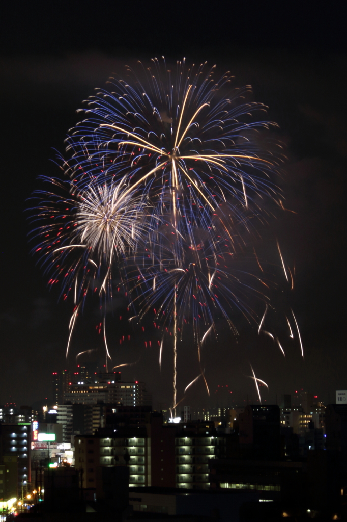 遠目から淀川花火大会４