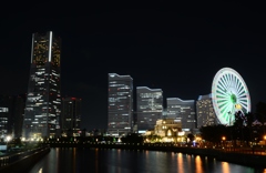 みなとみらいの夜景