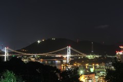 関門橋夜景②