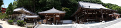 須磨寺境内　本堂前光景