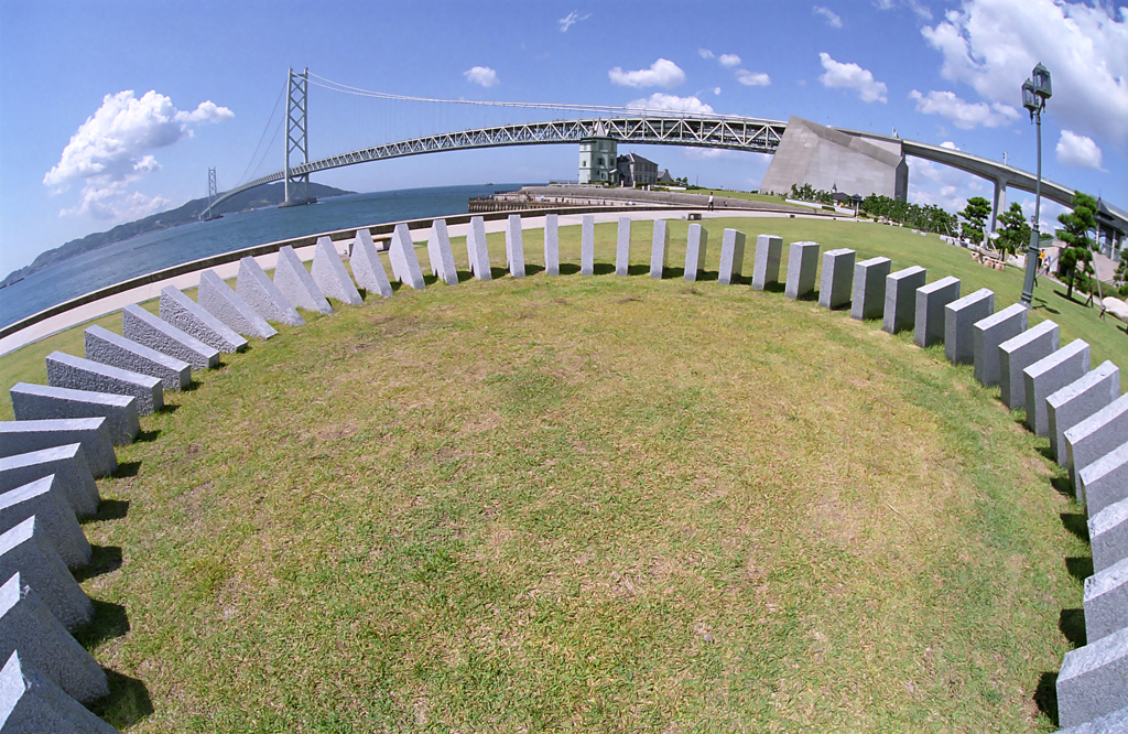 明石海峡大橋・・！