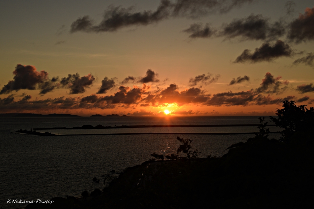 瀬長島にて