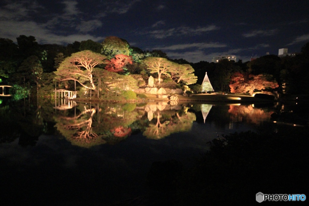 六義園にて