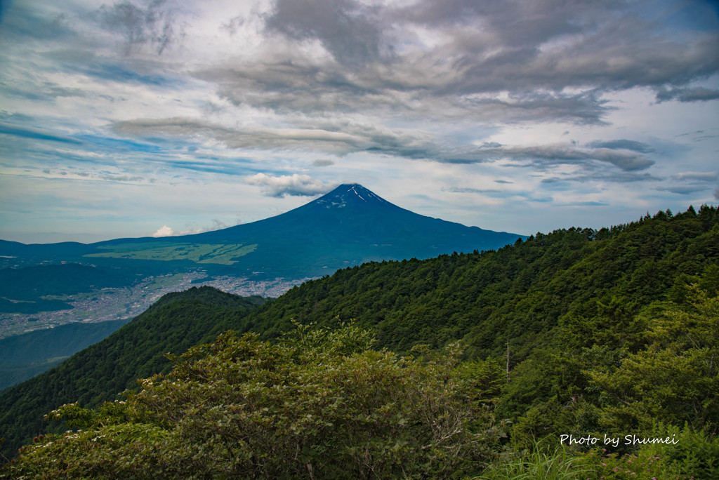 夏の富士