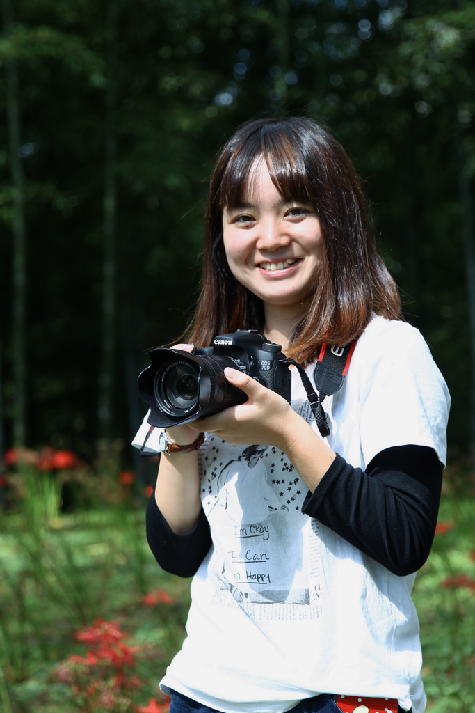 カメラ女子