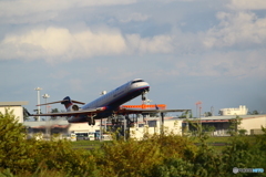 仙台空港　離陸