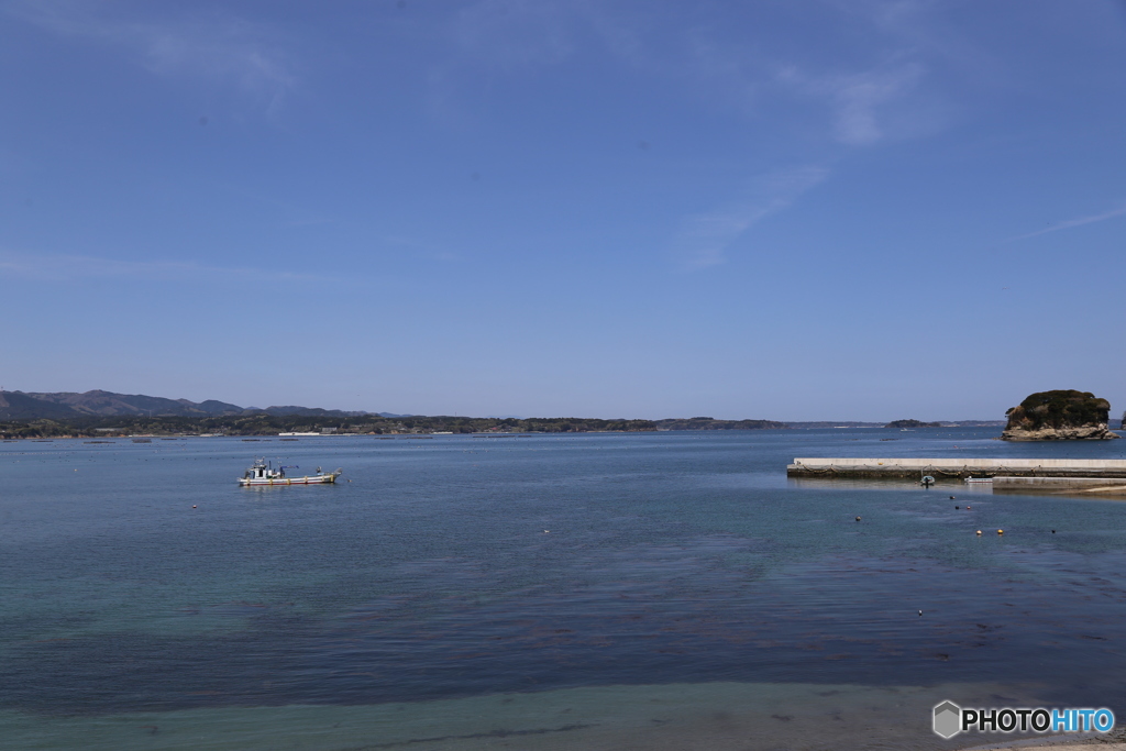 南三陸の海