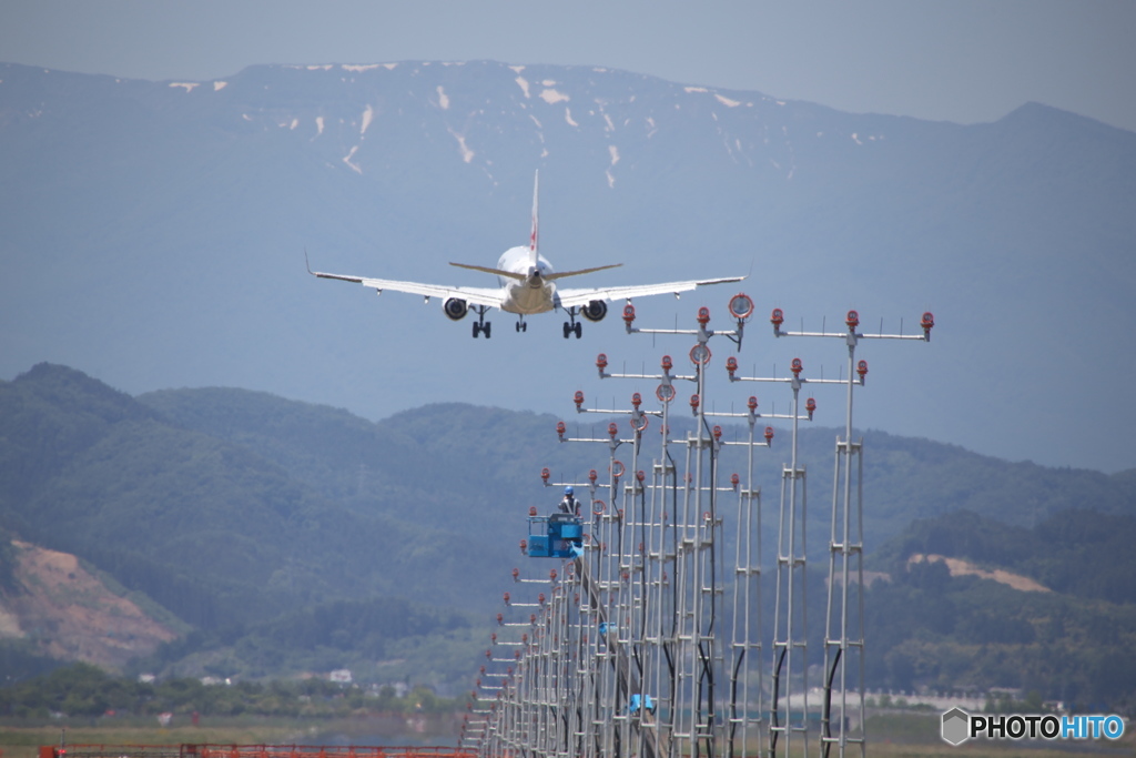 蔵王とJAL