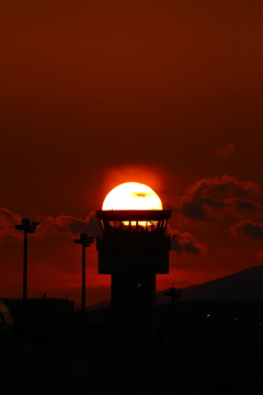 仙台空港の管制塔が‼︎