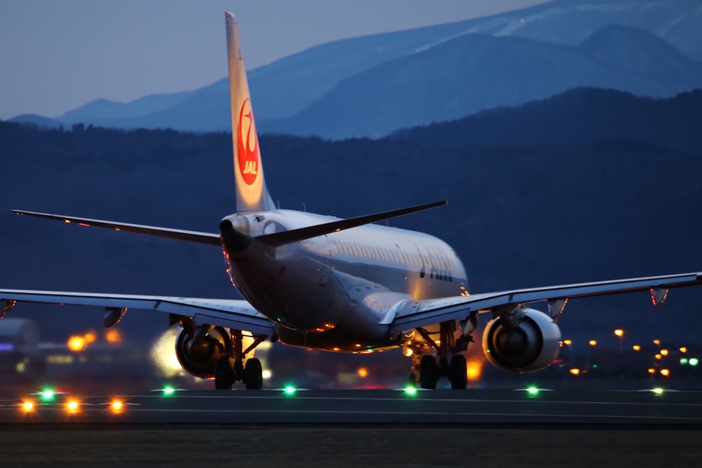 仙台空港 夜景試し撮り