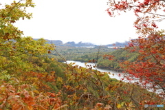 秋の紅葉　福島　