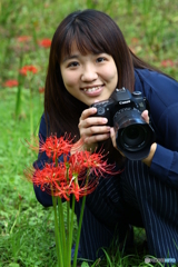 カメラ女子-2　仙台空港挑戦
