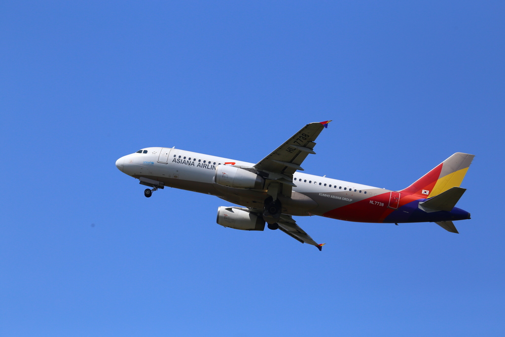 仙台空港　アシアナ航空