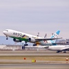 新千歳空港AIR DO離陸