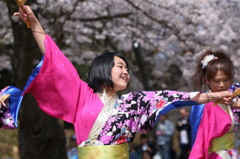 よさこい　2016　さくら祭り