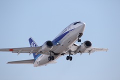 仙台空港離陸
