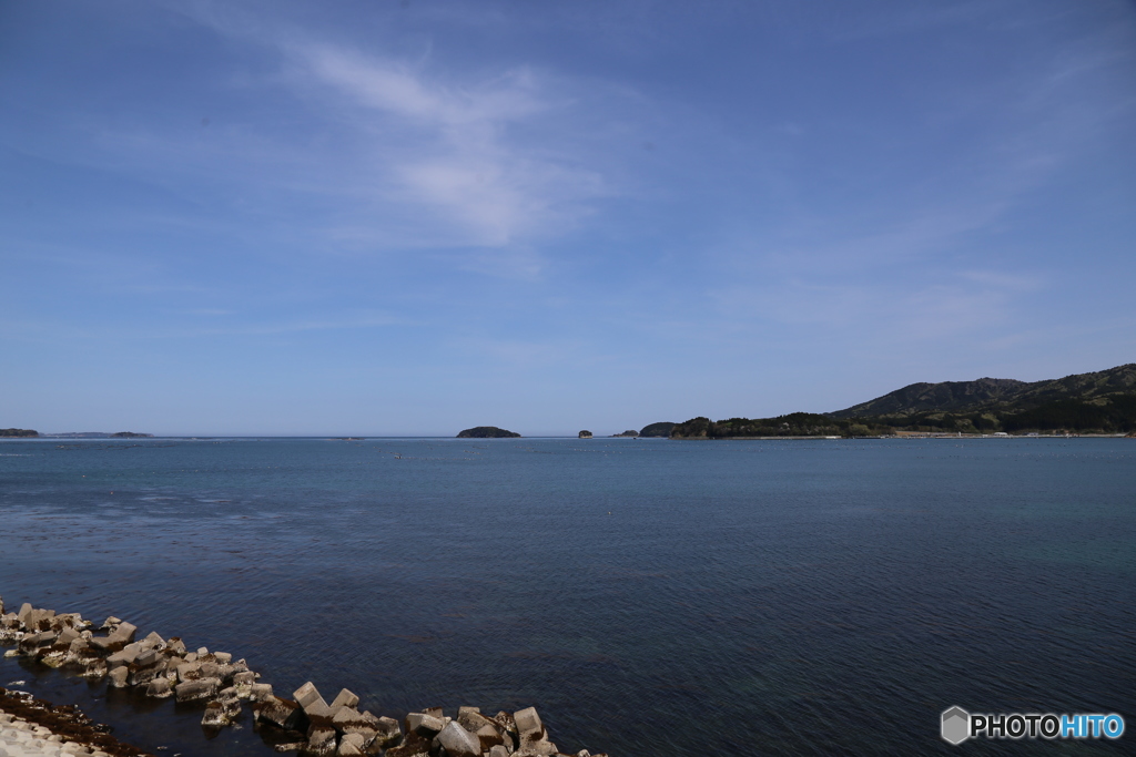 南三陸の海