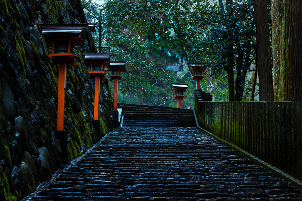 鞍馬寺参道