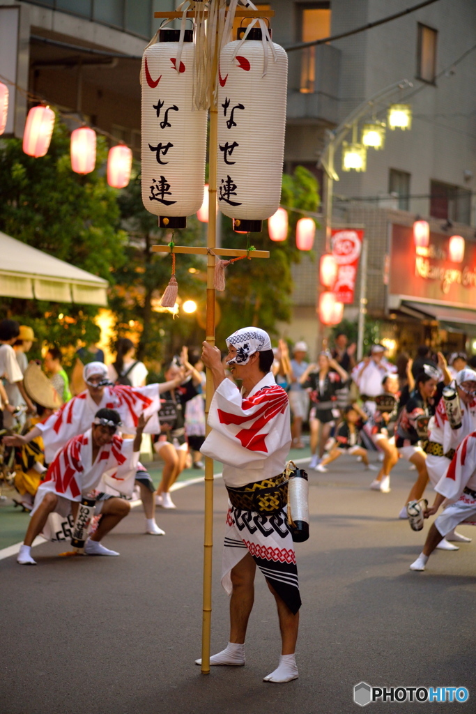 目銀の阿波踊り