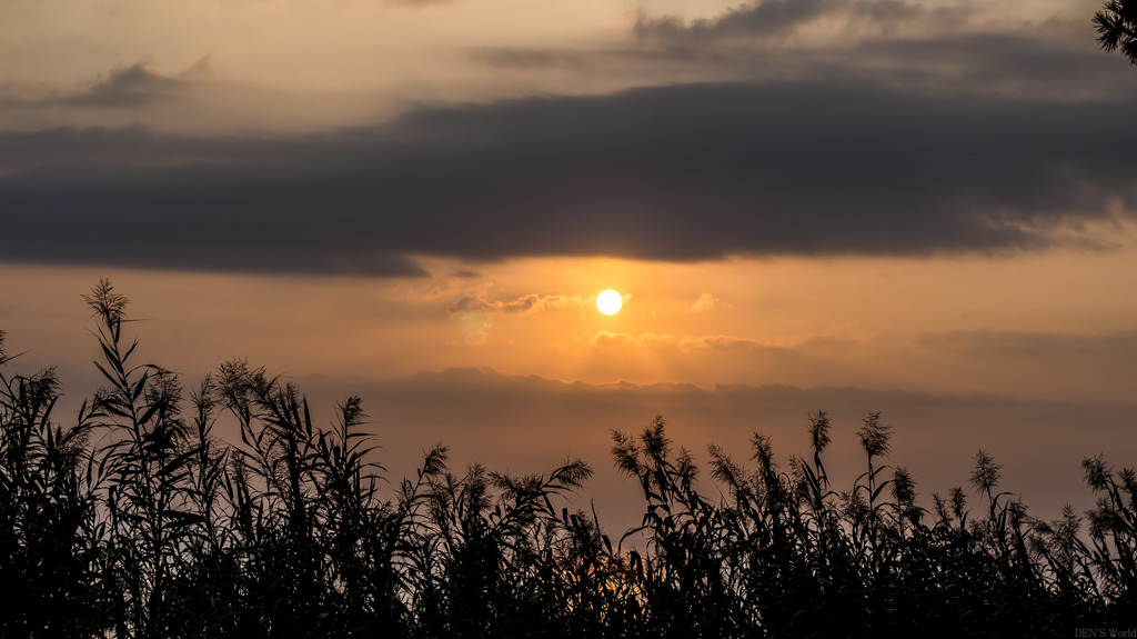 潮岬　夕景
