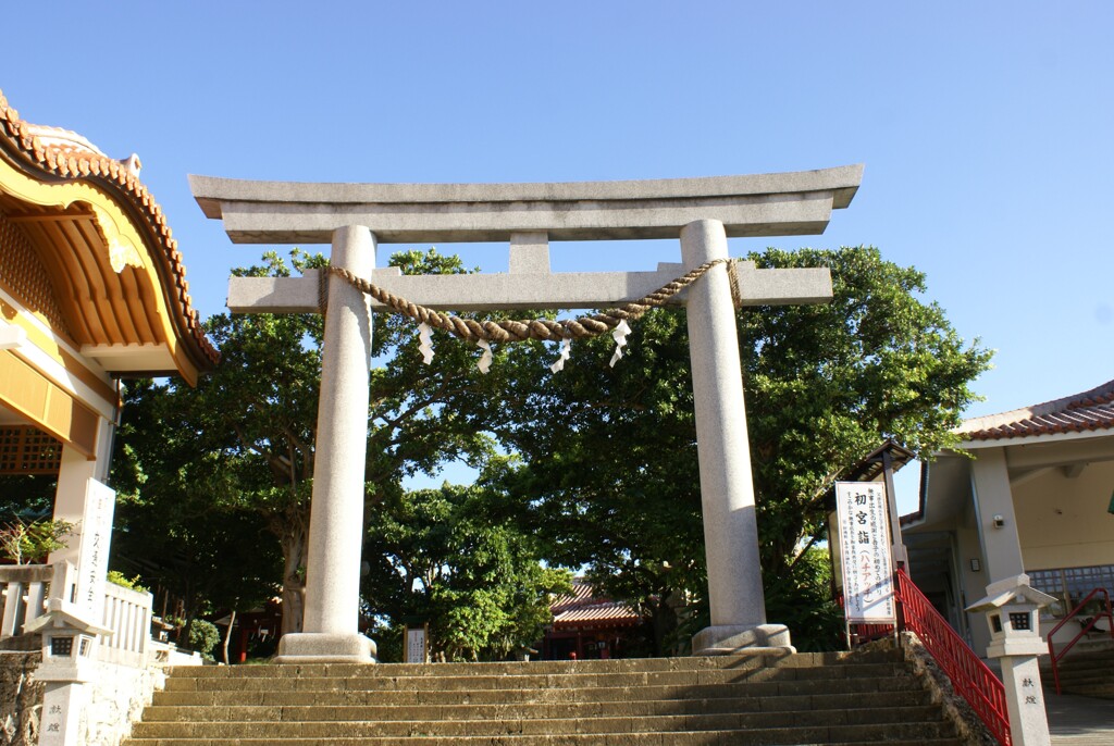 波之上宮鳥居