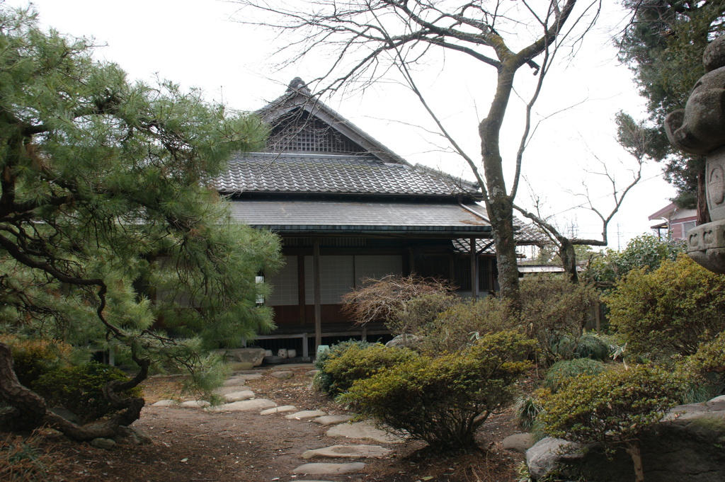 庭園から