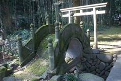 神社の太鼓橋