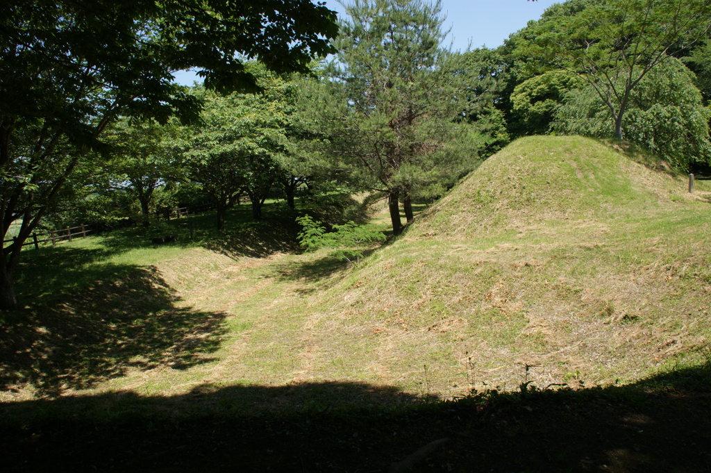 土塁と濠