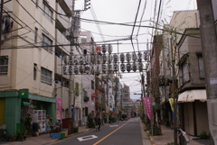 浅草寺北側の通り
