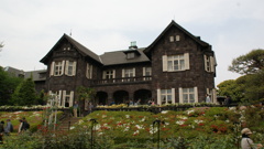 旧古河邸　背面の別角度