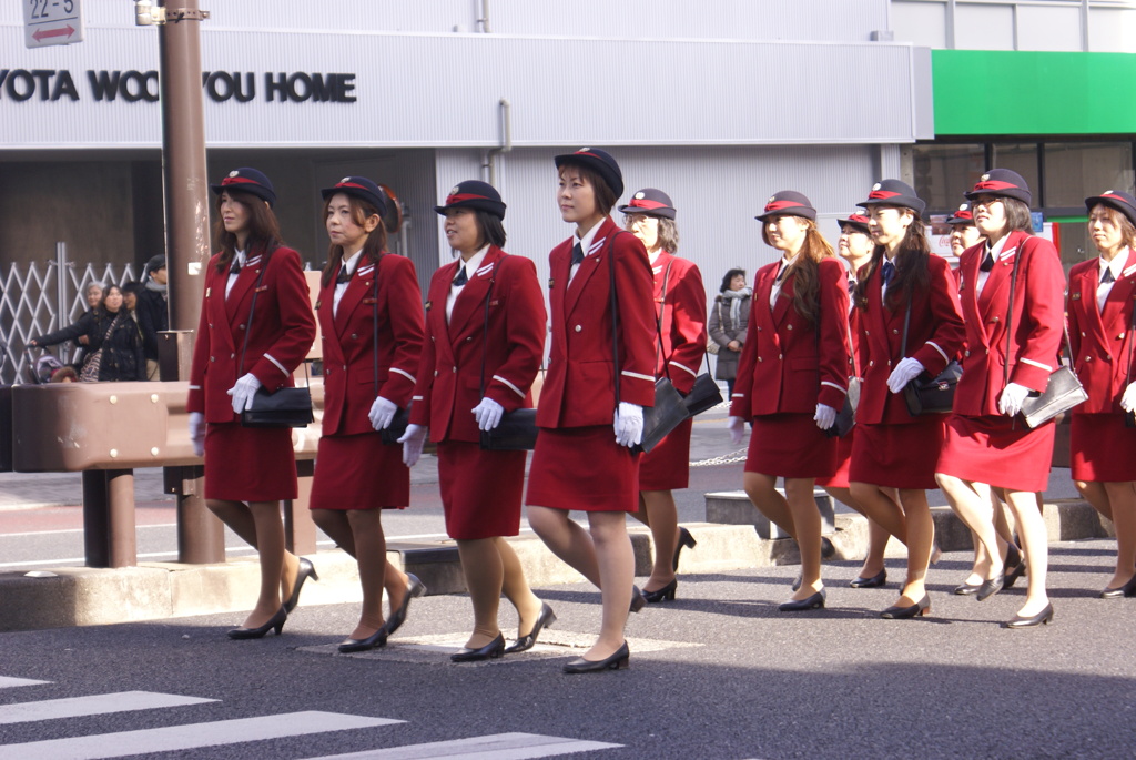 女性消防団員