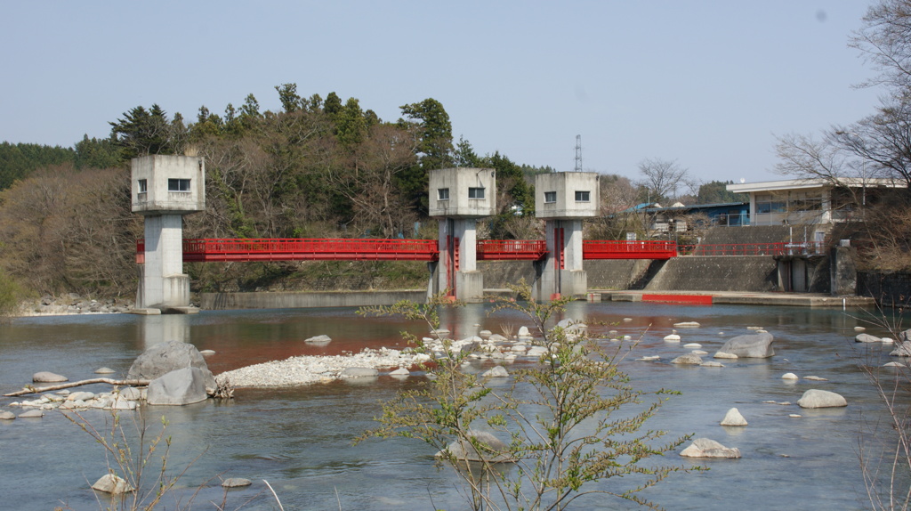 西岩崎頭首工