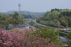 東北自動車道遠景