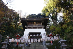 江島神社の門