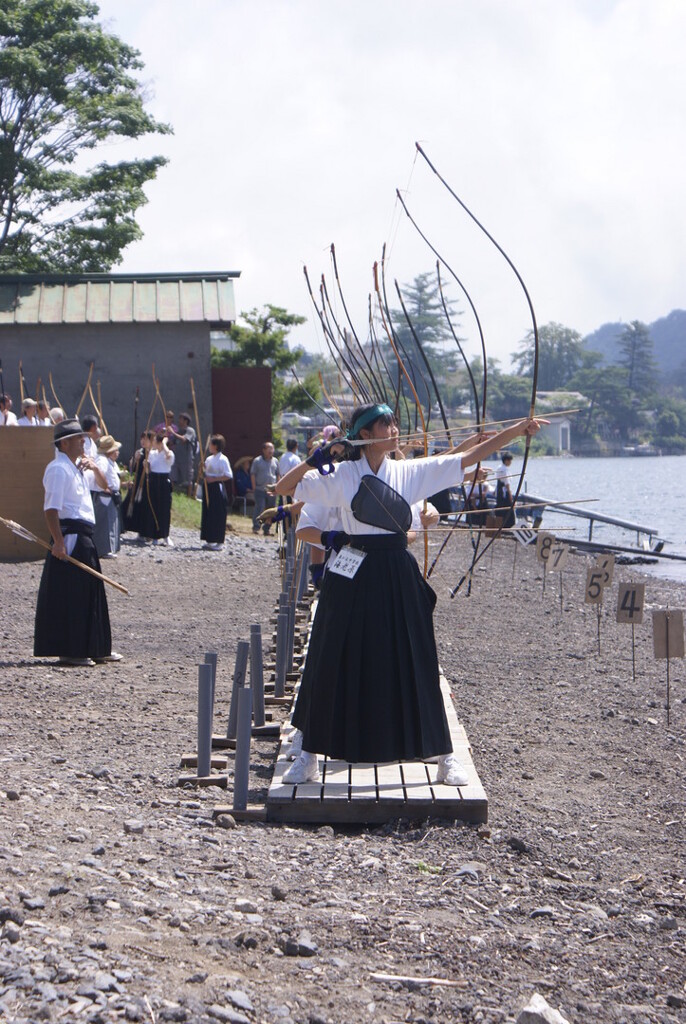 女子の射手
