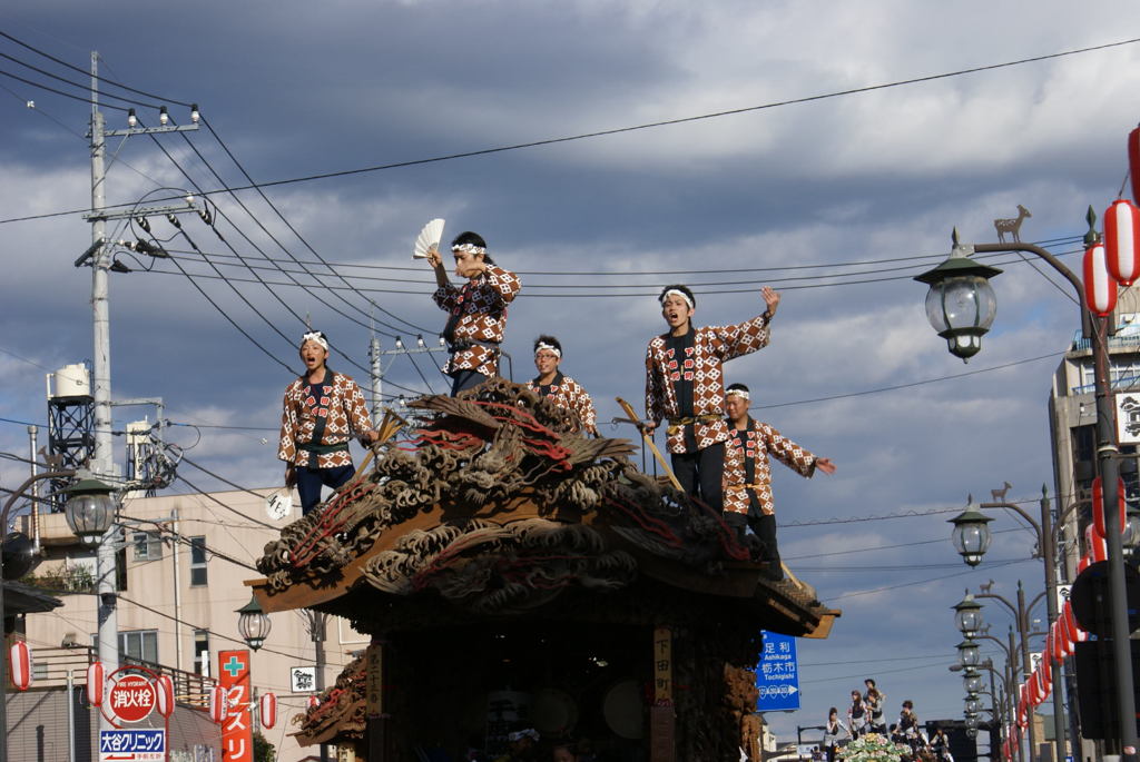 祭の男