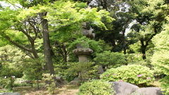 旧古河邸石燈籠